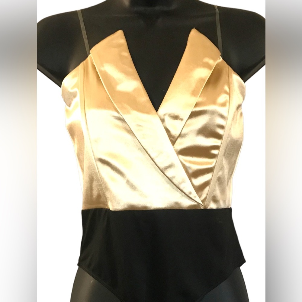 Satin Bustier Bodysuit​